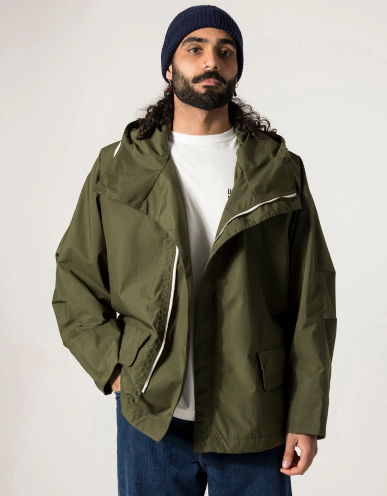 Oversized Hooded Deck Jacket