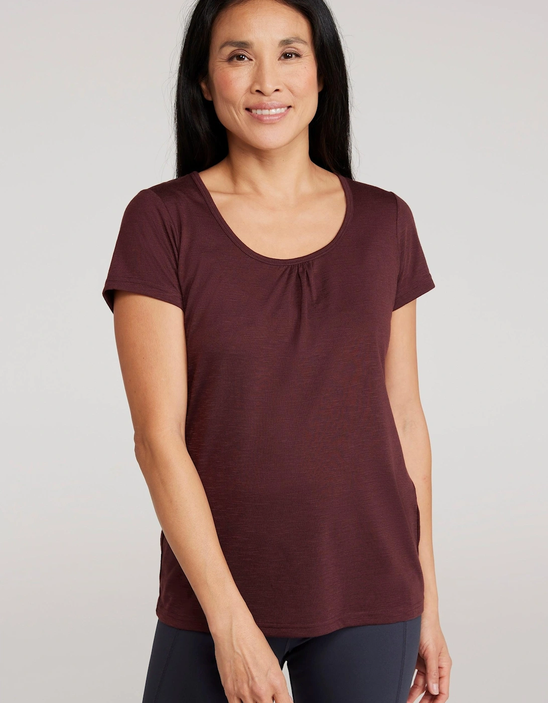 Mountain Warehouse Women's Blue / Agra Quick Dry T-Shirt - Size: 10