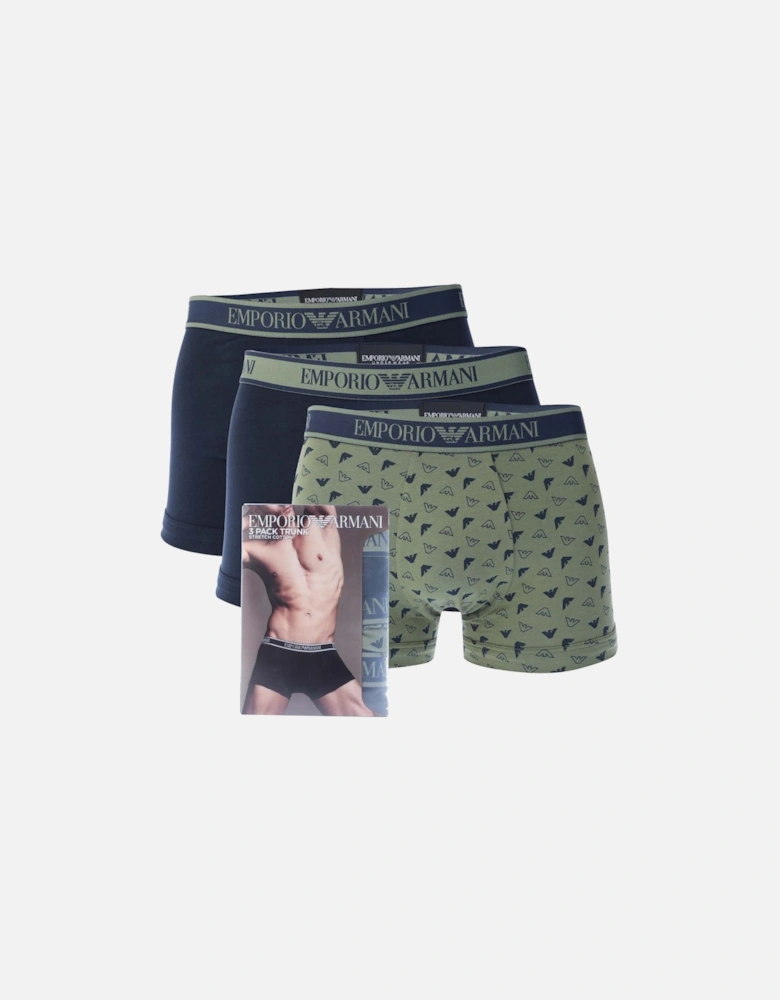 3 Pack of Core Logo Trunks