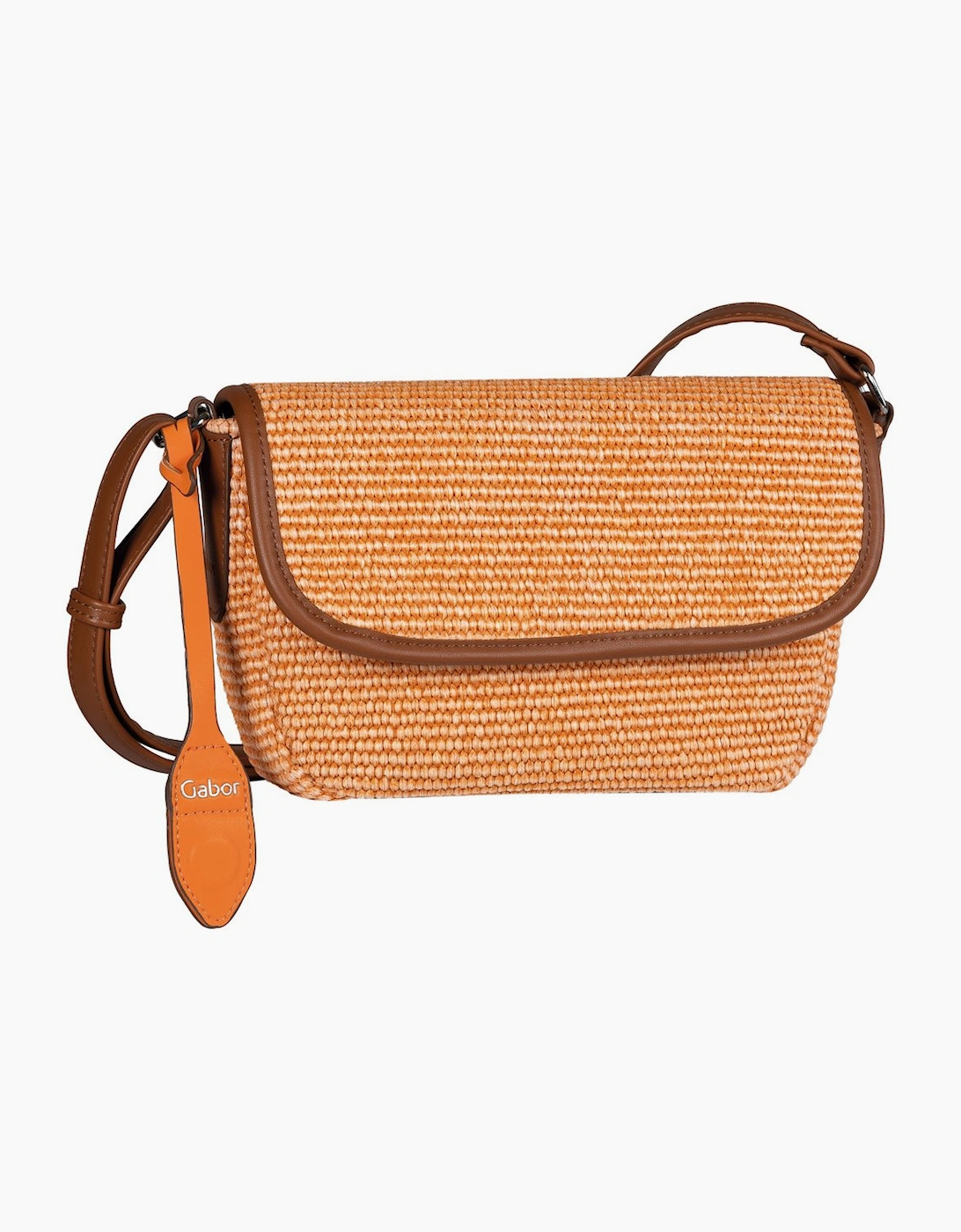 Gabor Women's Eleanor Flap Womens Messenger Bag - Brown - Size: ONE size