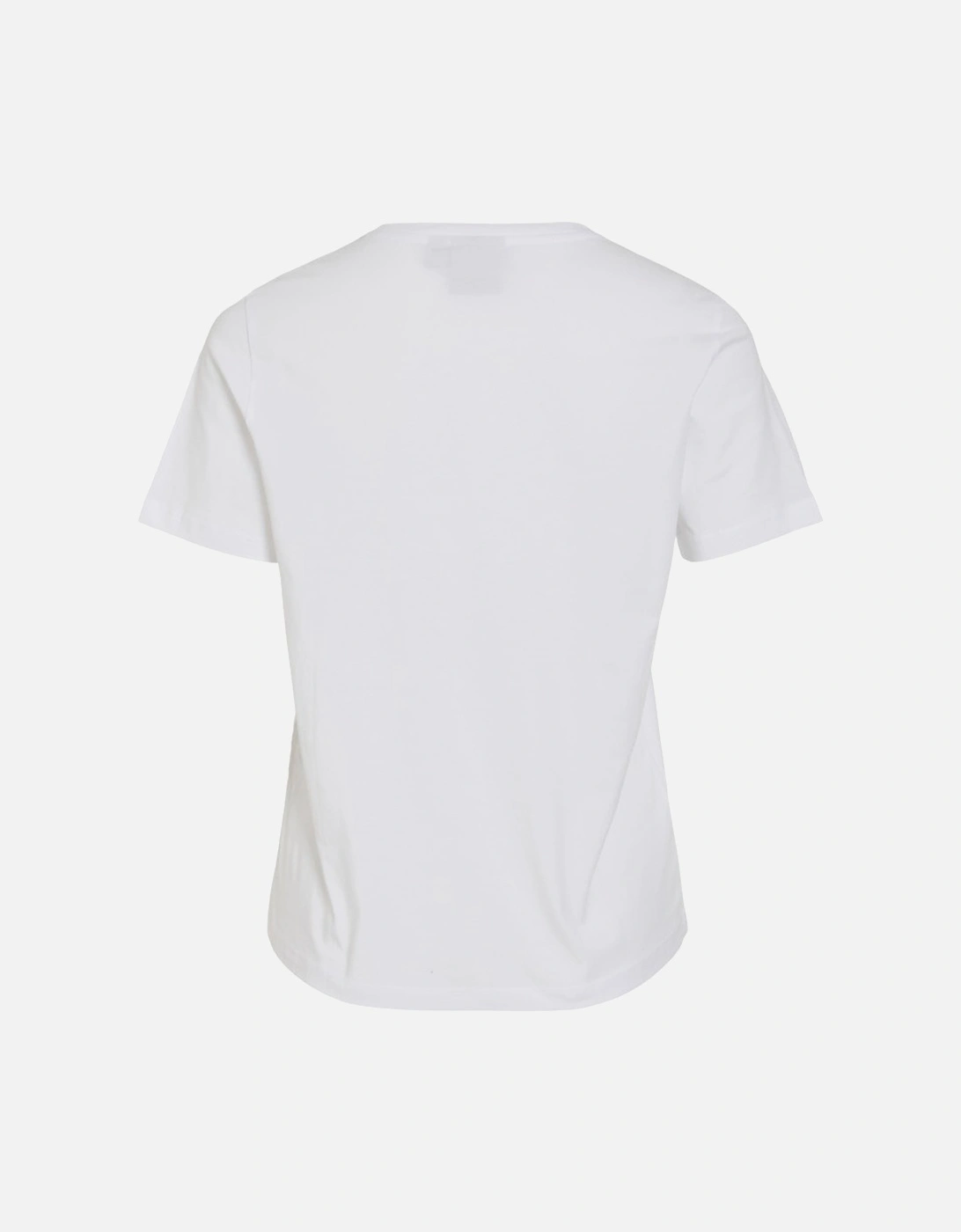 Pima Short Sleeve O-neck Tee Bright White