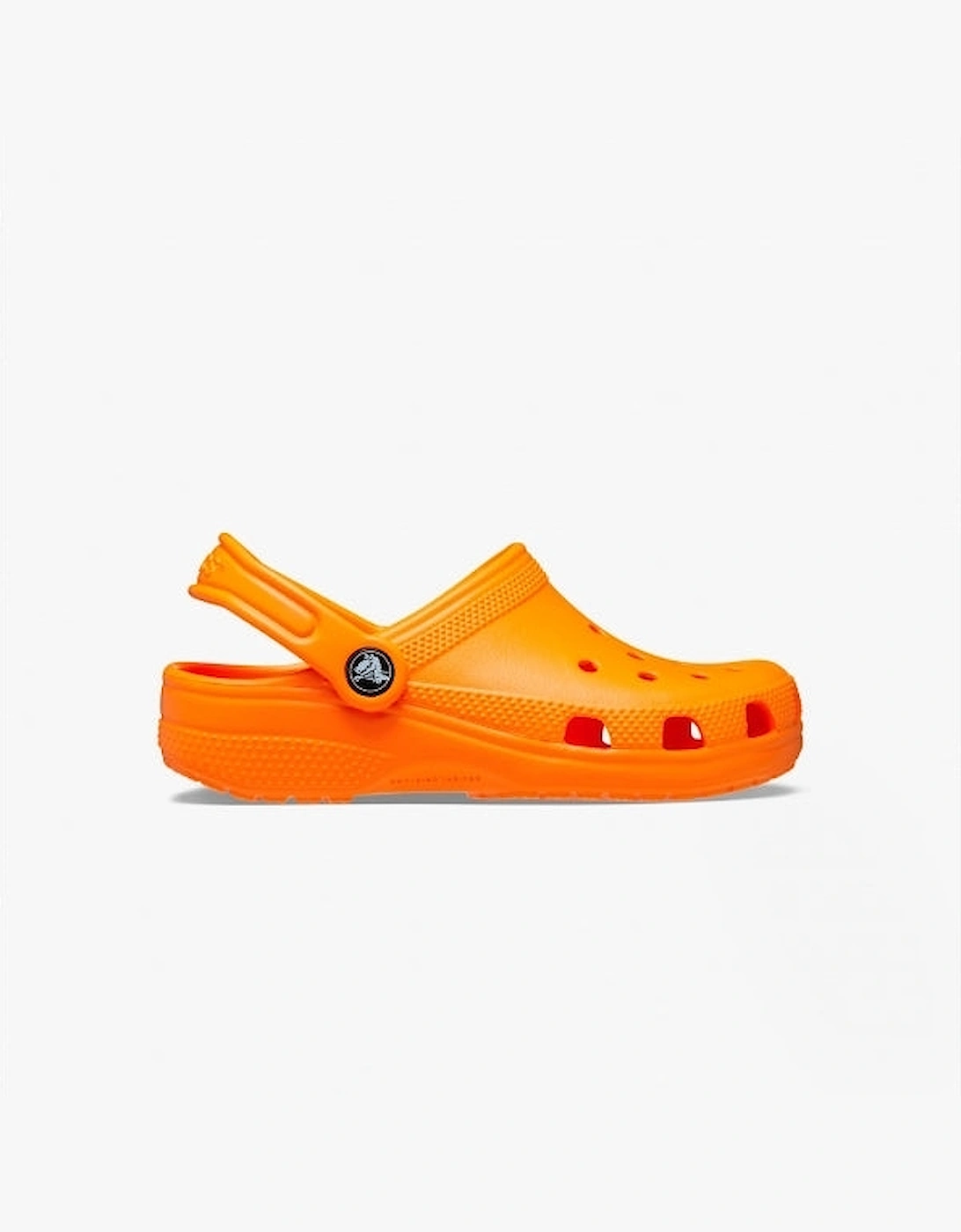 Crocs 206991-83A CLASSIC KIDS Clogs Orange Zing - Size: UK 11 small kids