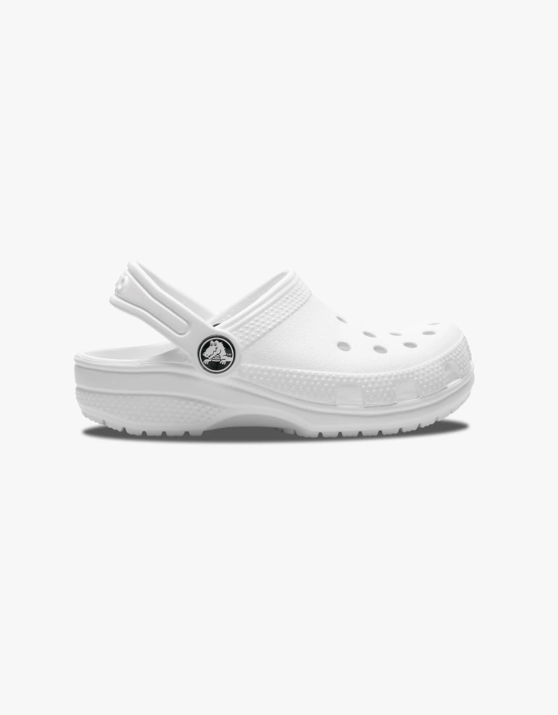 Crocs Unisex White 206991-100 Classic Clogs  Small Kids