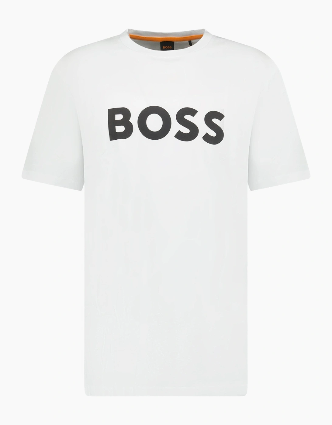 Hugo Boss Men's White Thinking 1 Logo T-Shirt In - Size: 46