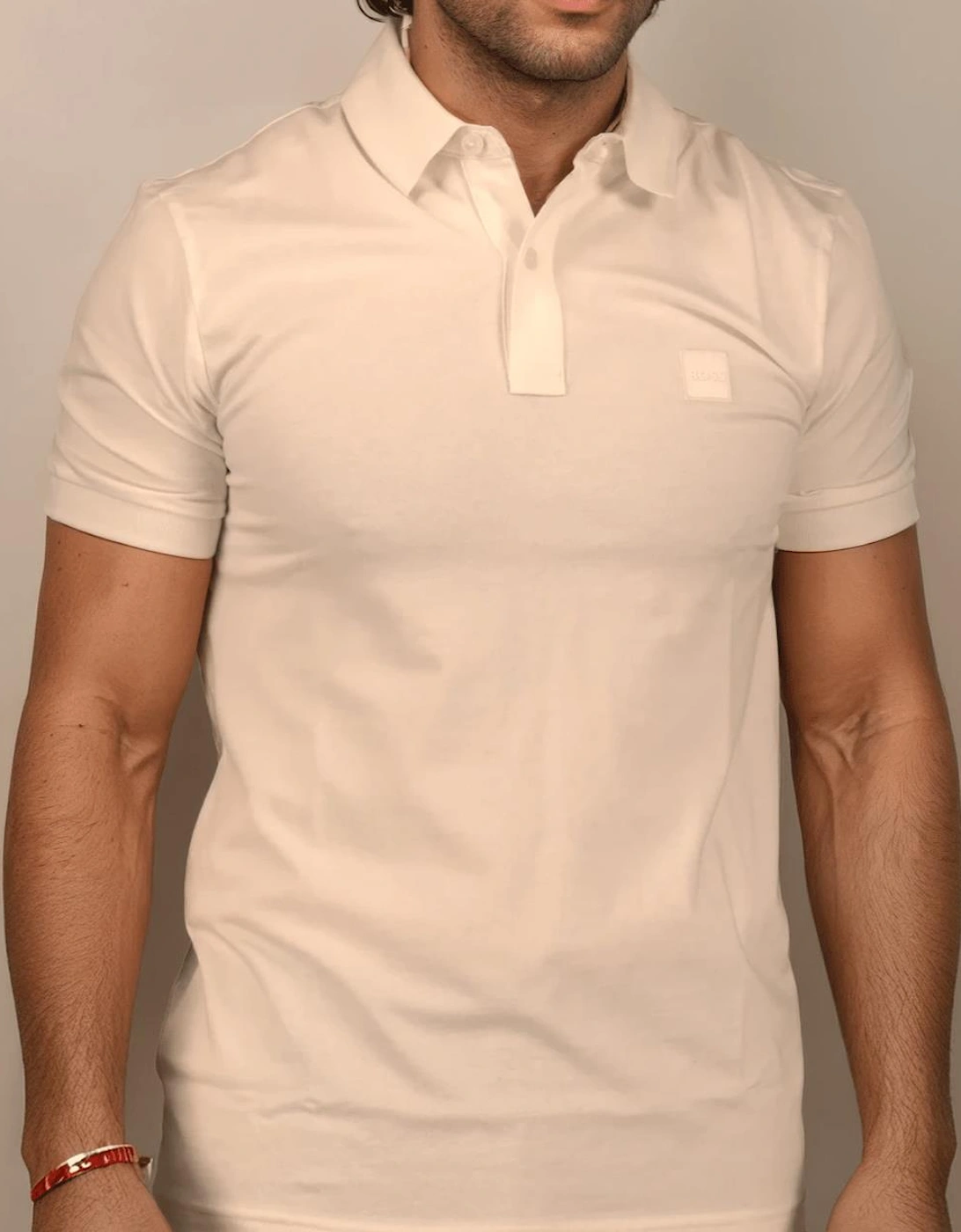 Passertip Polo T-Shirt in White