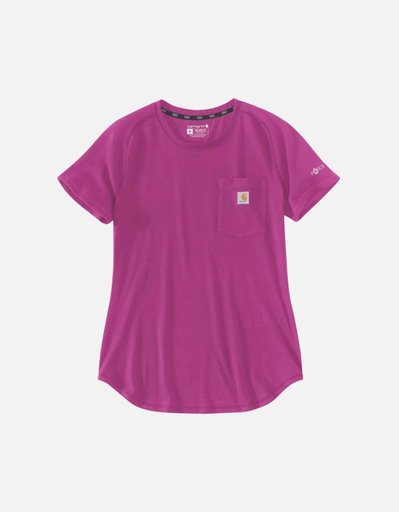 Carhartt Womens Midweight Short Sleeve Pocket T Shirt