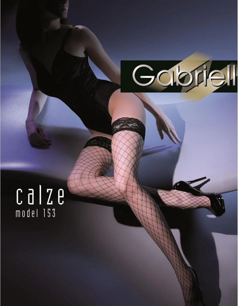Fishnet hosiery Lace by Women - Black