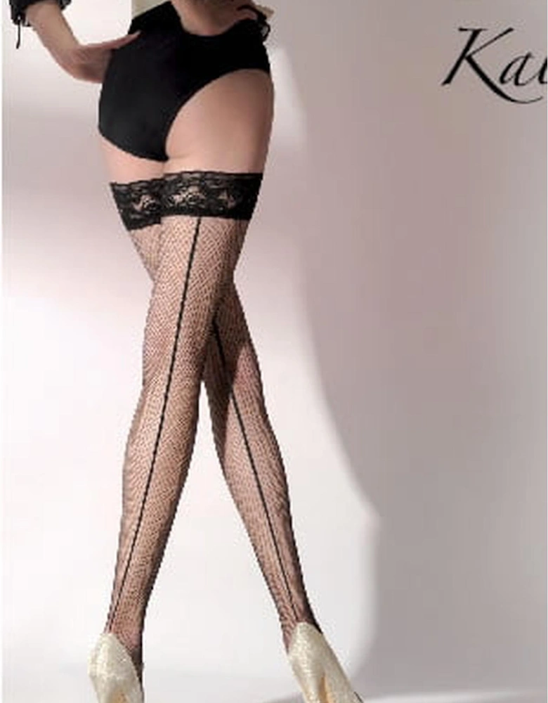 Fishnet hosiery Lace by Women - Black