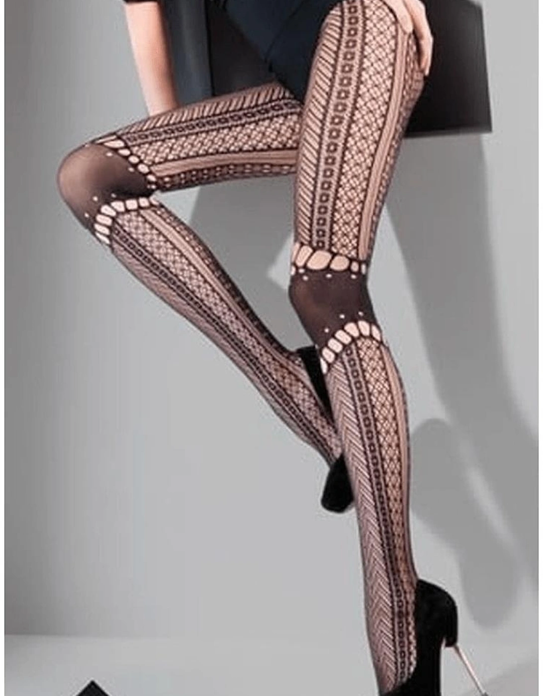 Mesh hosiery by Women - Black, 3 of 2