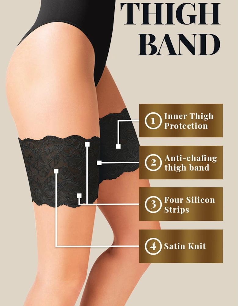 Lace hosiery by Women - Black