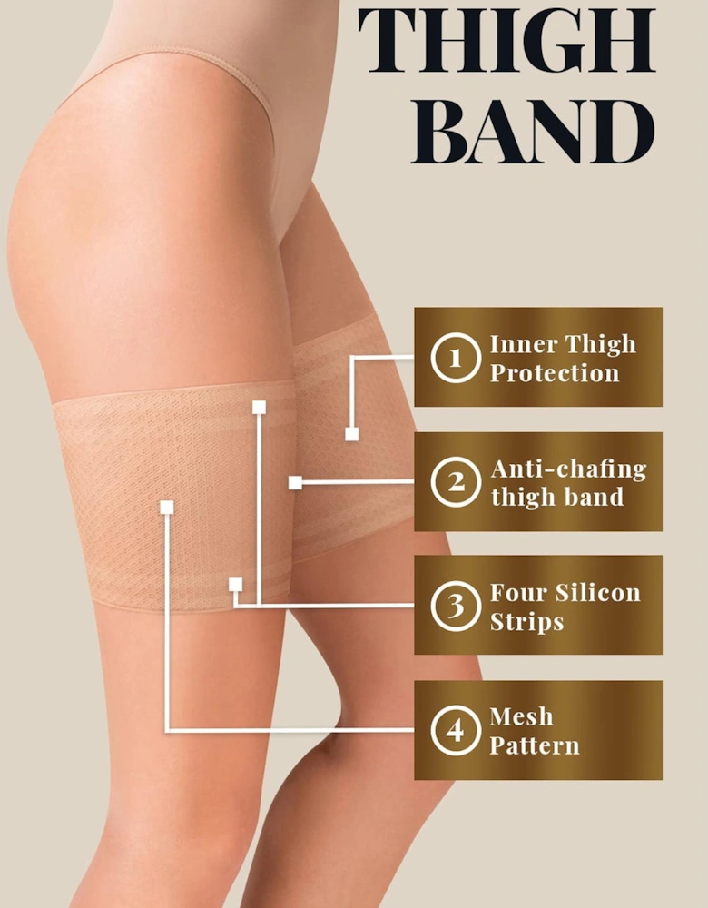 Mesh hosiery by Women - Brown