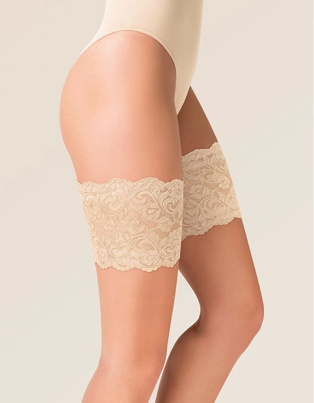 Lace hosiery by Women - Ivory, 3 of 2