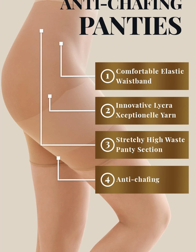 Lace hosiery by Women - Brown