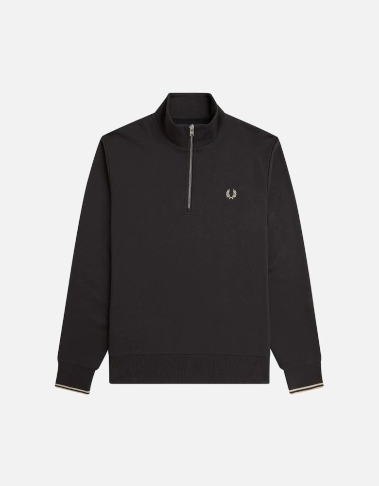 FP Half Zip Sweatshirt - Anchor Grey/Oatmeal