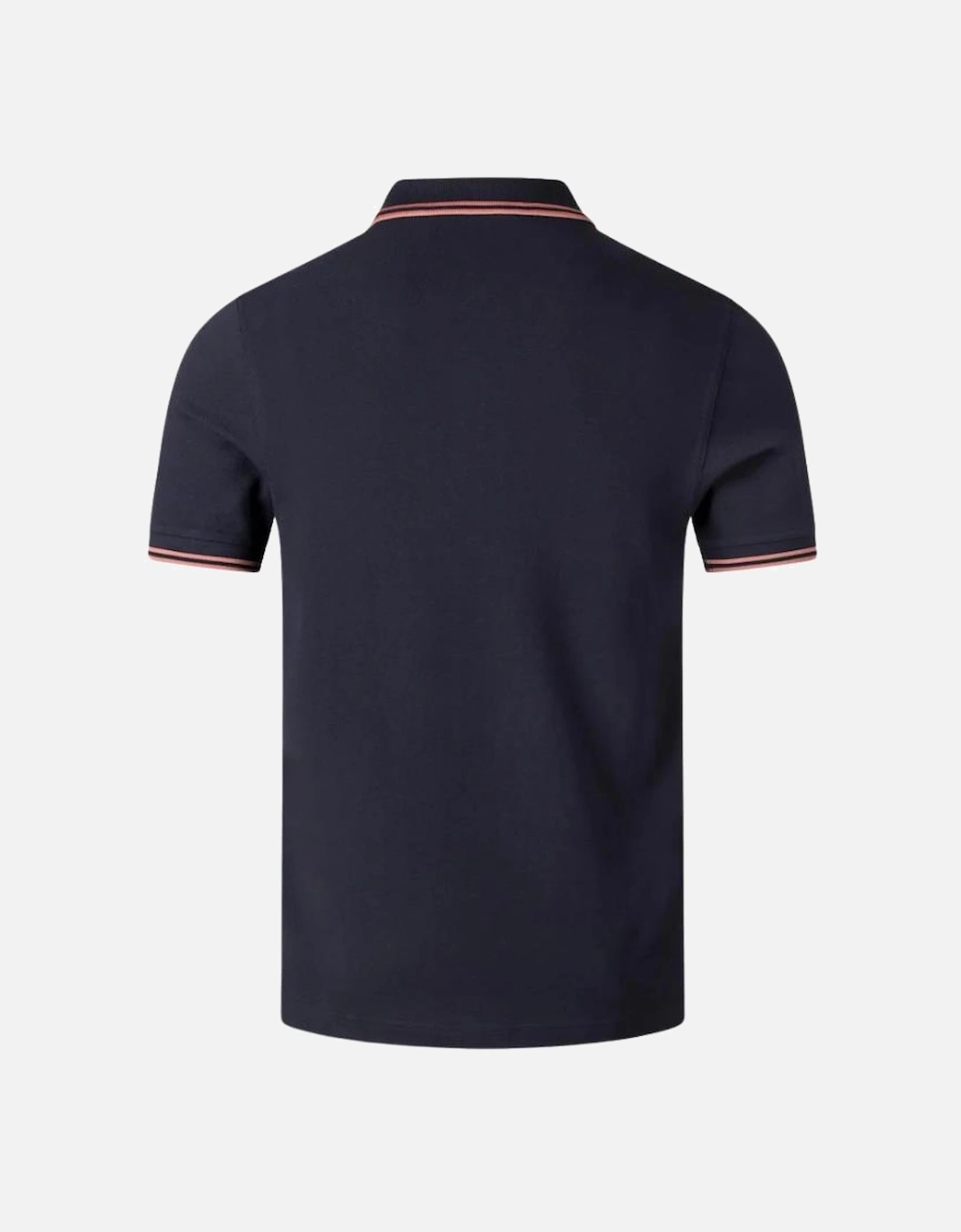 FP M3600 Twin Tipped Polo - Navy/Cinnamon