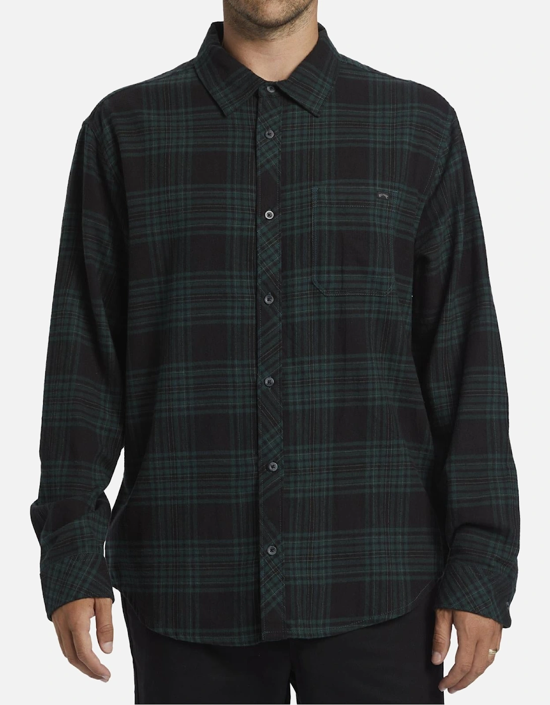 Mens Coastline Flannel Shirt, 2 of 1