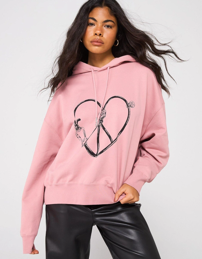 Heart Logo Hoodie