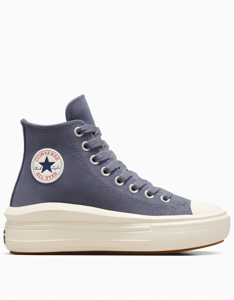 Junior Lux Sport Chuck Taylor All Star Move Trainers - Purple