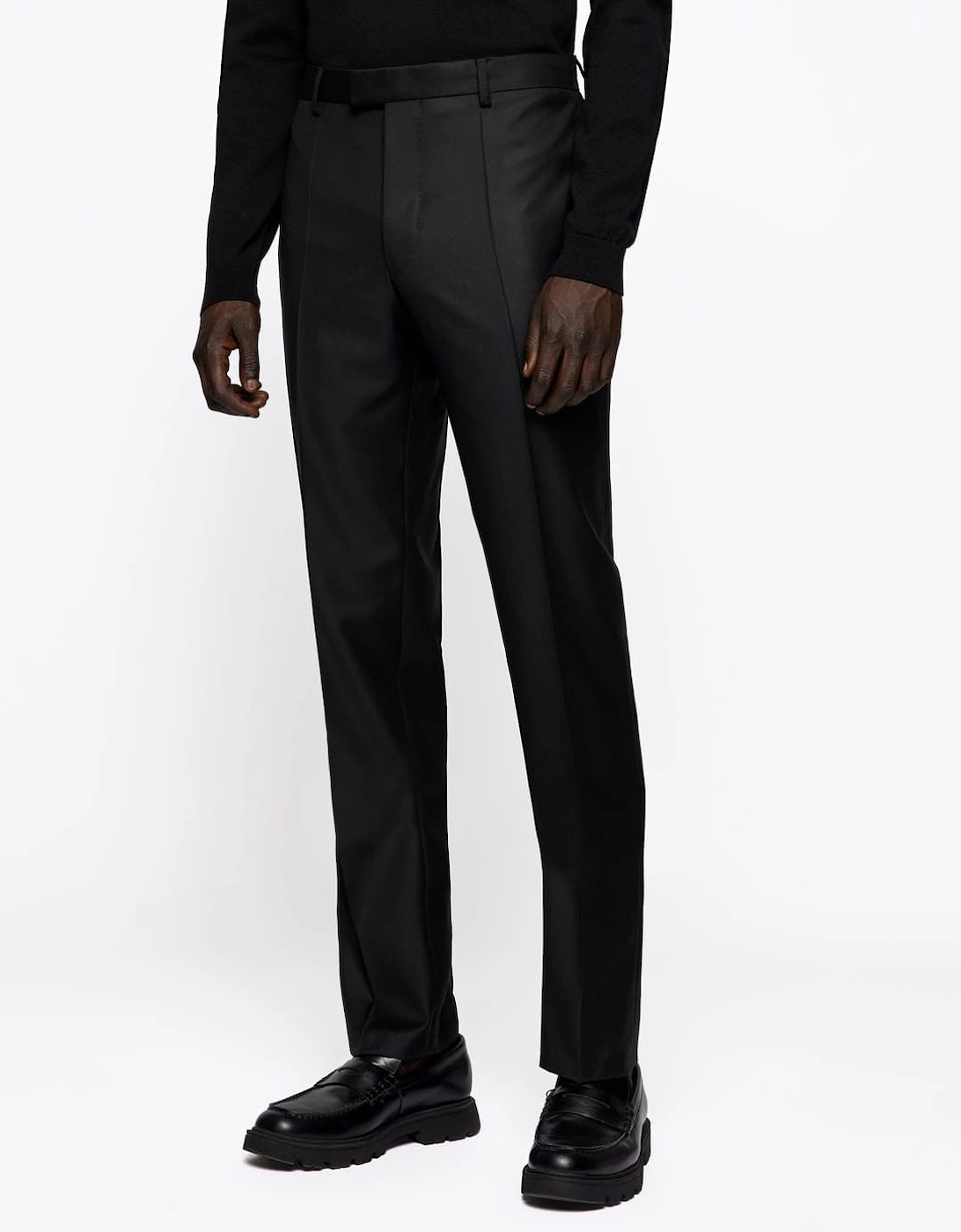 Hugo Boss Men's T-Lone LC Trousers - Black - Size: Long/36/36/34