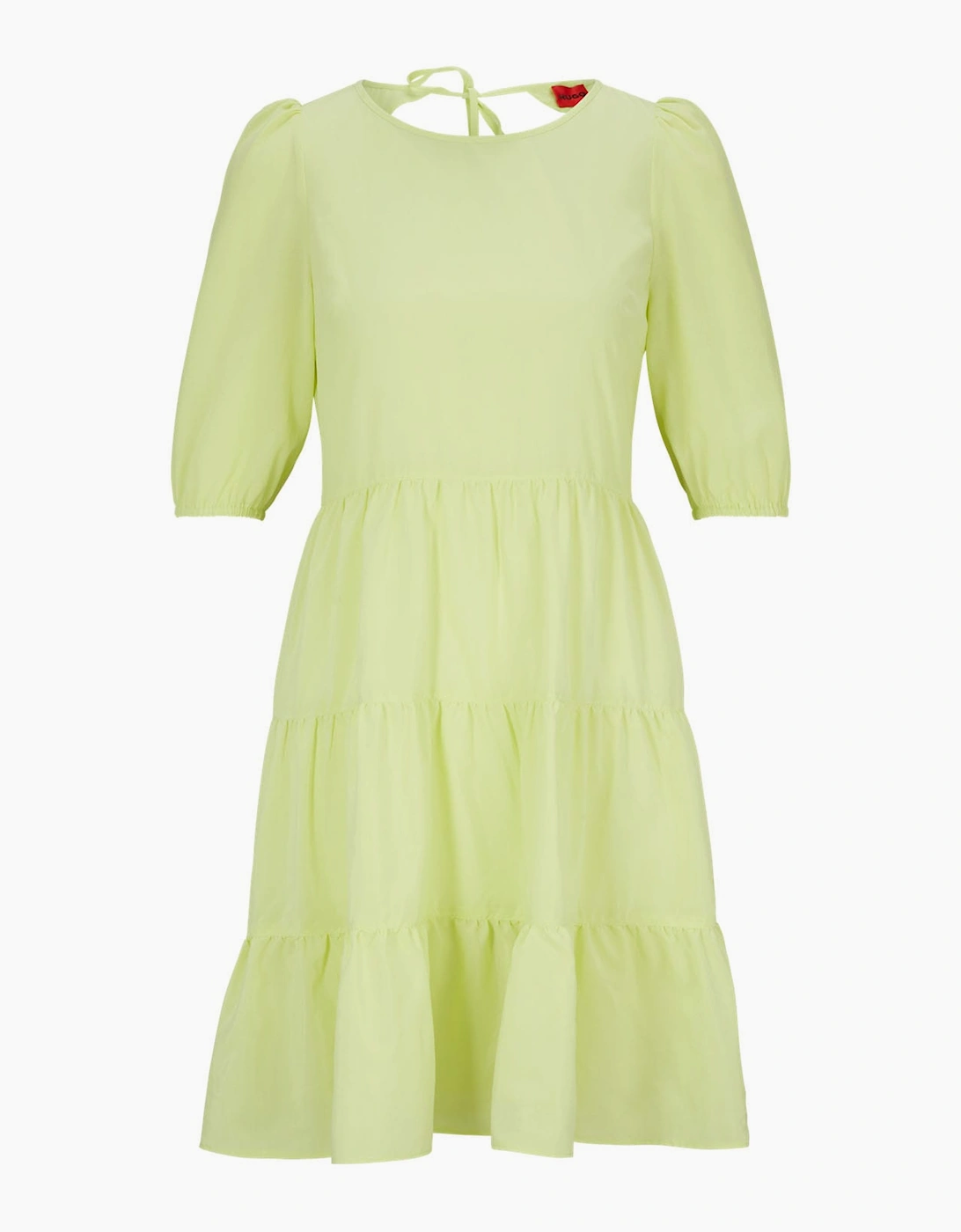 Hugo Boss Women's Komiri Dress - Yellow - Size: 4