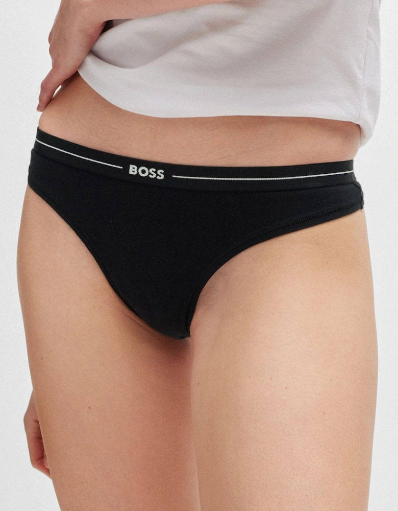 3 Pack of Logo Waistband Thongs