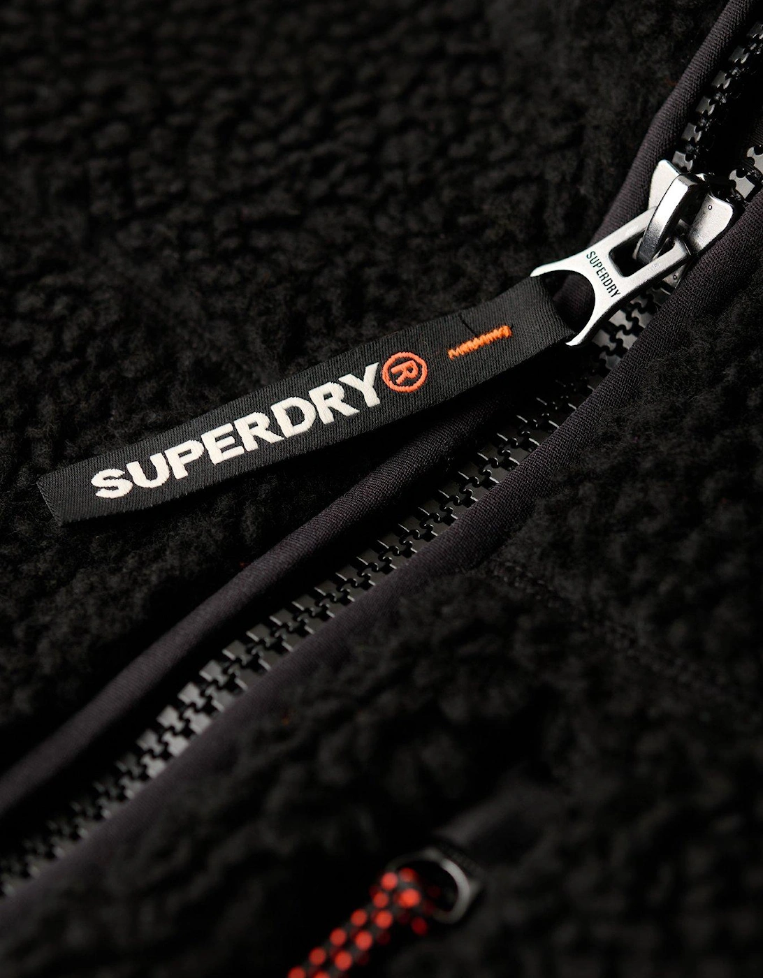 Outdoor Full Zip Fleece - Black