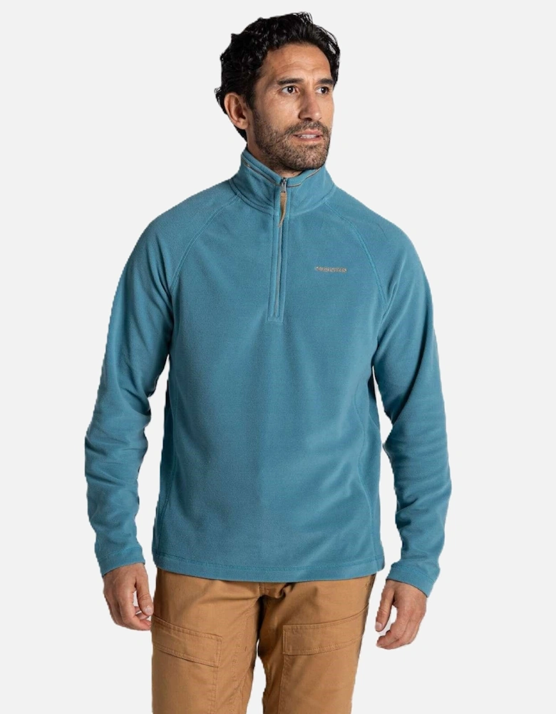 Mens National Trust Corey Half Zip Fleece