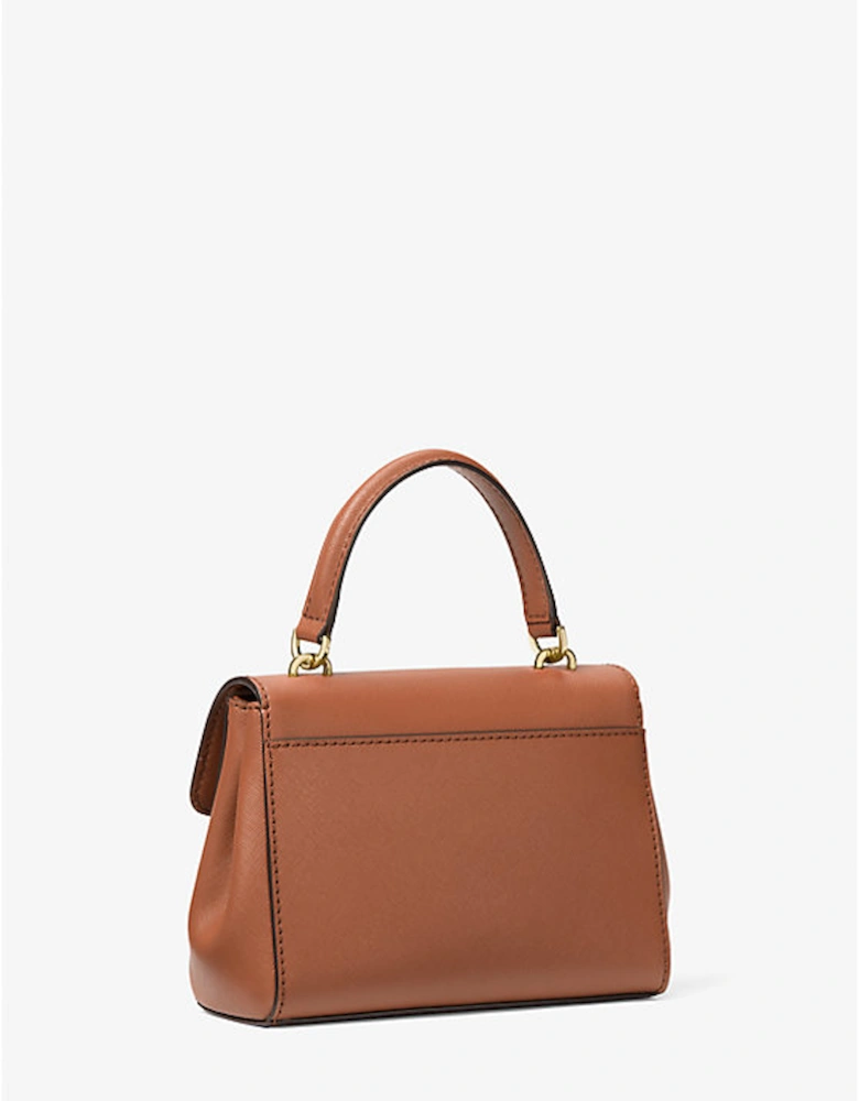Ava Extra-Small Saffiano Leather Crossbody
