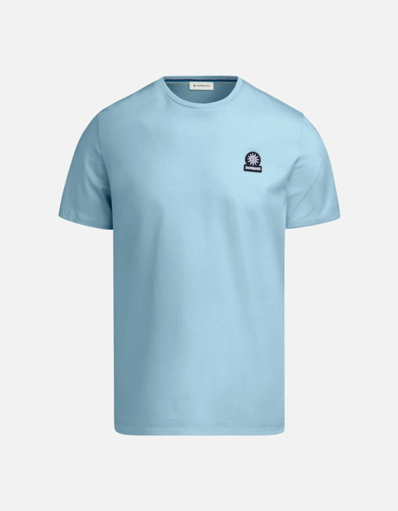 Badge Logo T-Shirt S1-25 Crystal Blue