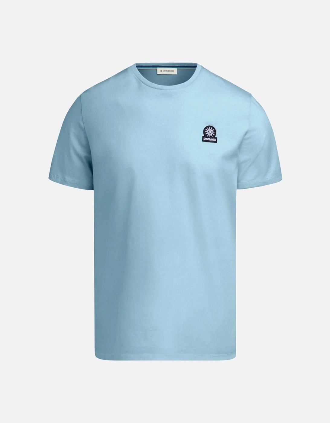 Badge Logo T-Shirt S1-25 Crystal Blue, 4 of 3