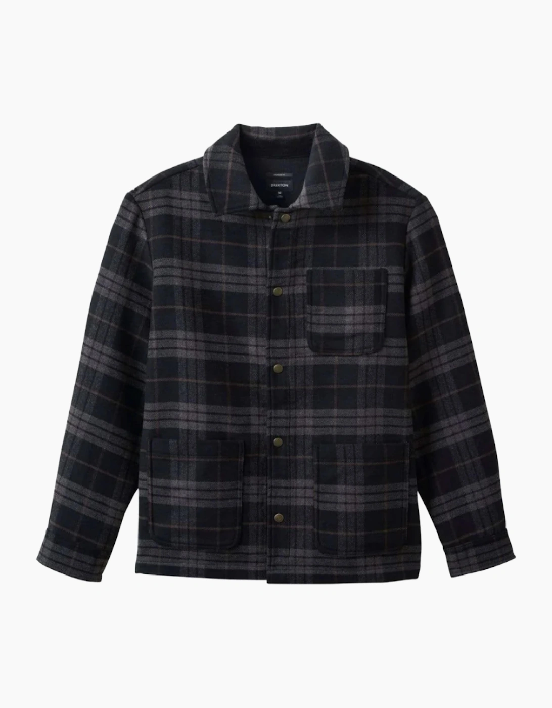 Men's Brixton Charcoal Shop Chore Coat - Navy - Size: 42/Regular