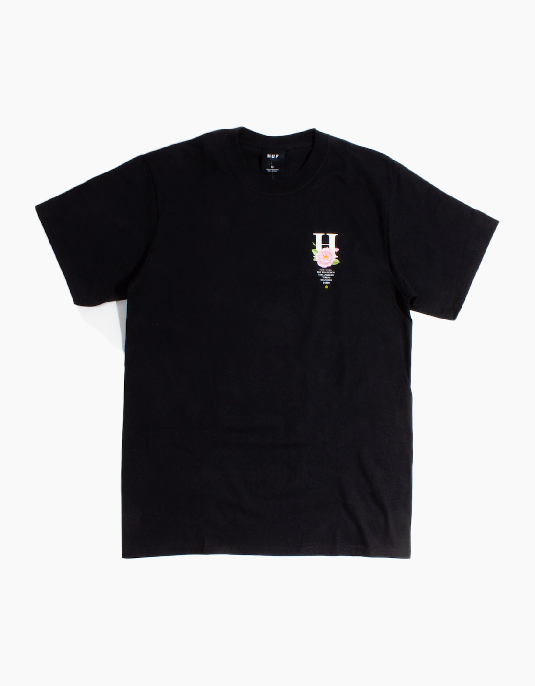 Men's HUF Central Park Black T-Shirt - Size: 36