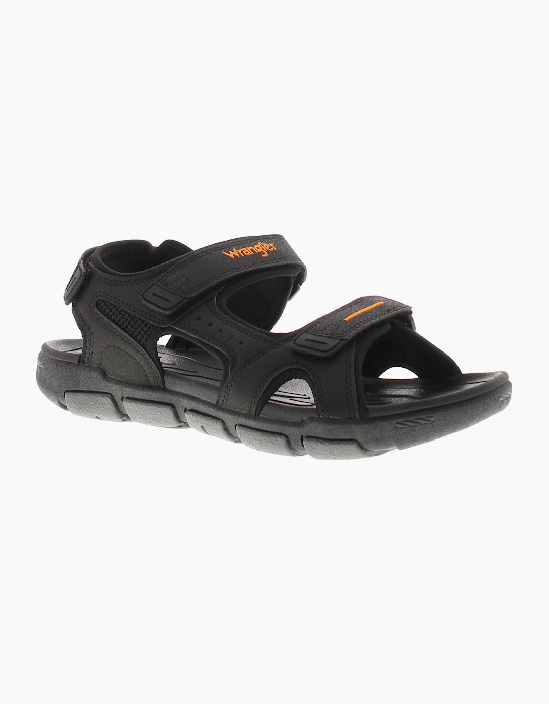 Men's Wrangler Mens Walking Sandals Buster black UK Size - Size: 8