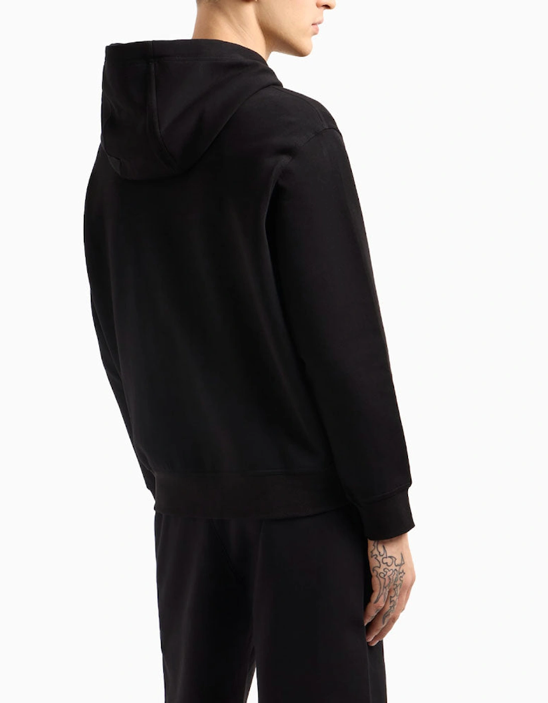 Exchange Felpa Zip Up Hoodie XM000371 AF10818 - Black