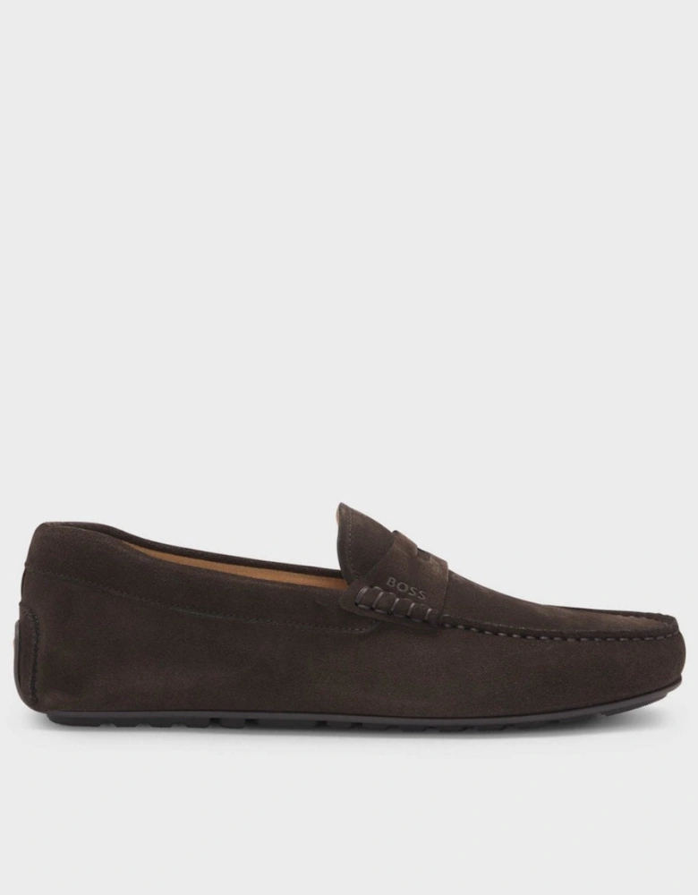 BOSS Orange Noel Mens Suede Driving Moccasins