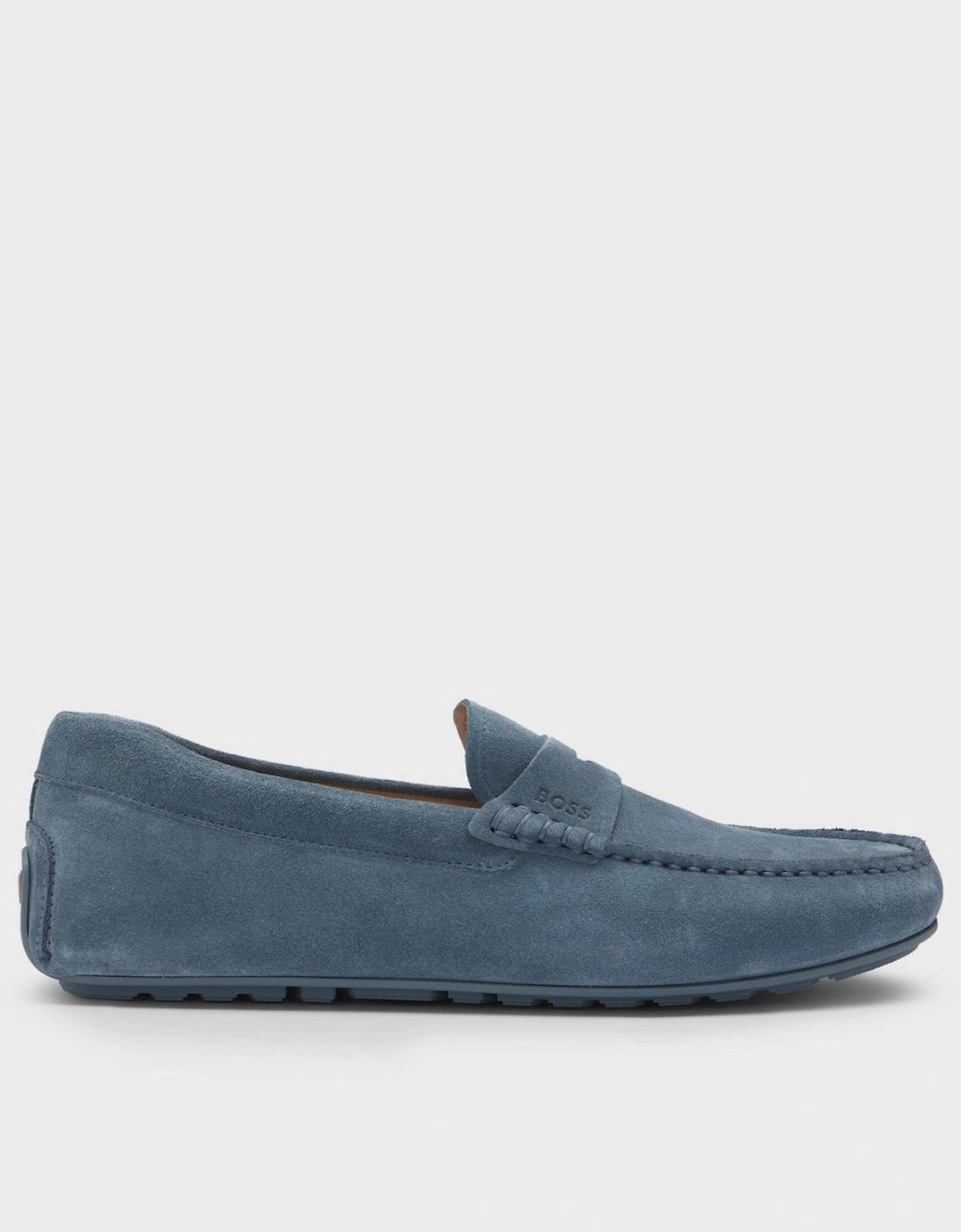 BOSS Orange Noel Mens Suede Driving Moccasins