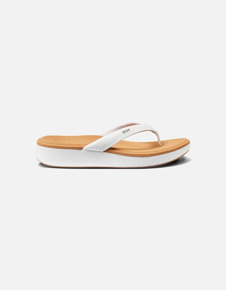 Women's Cushion Cloud Sandal White/Tan