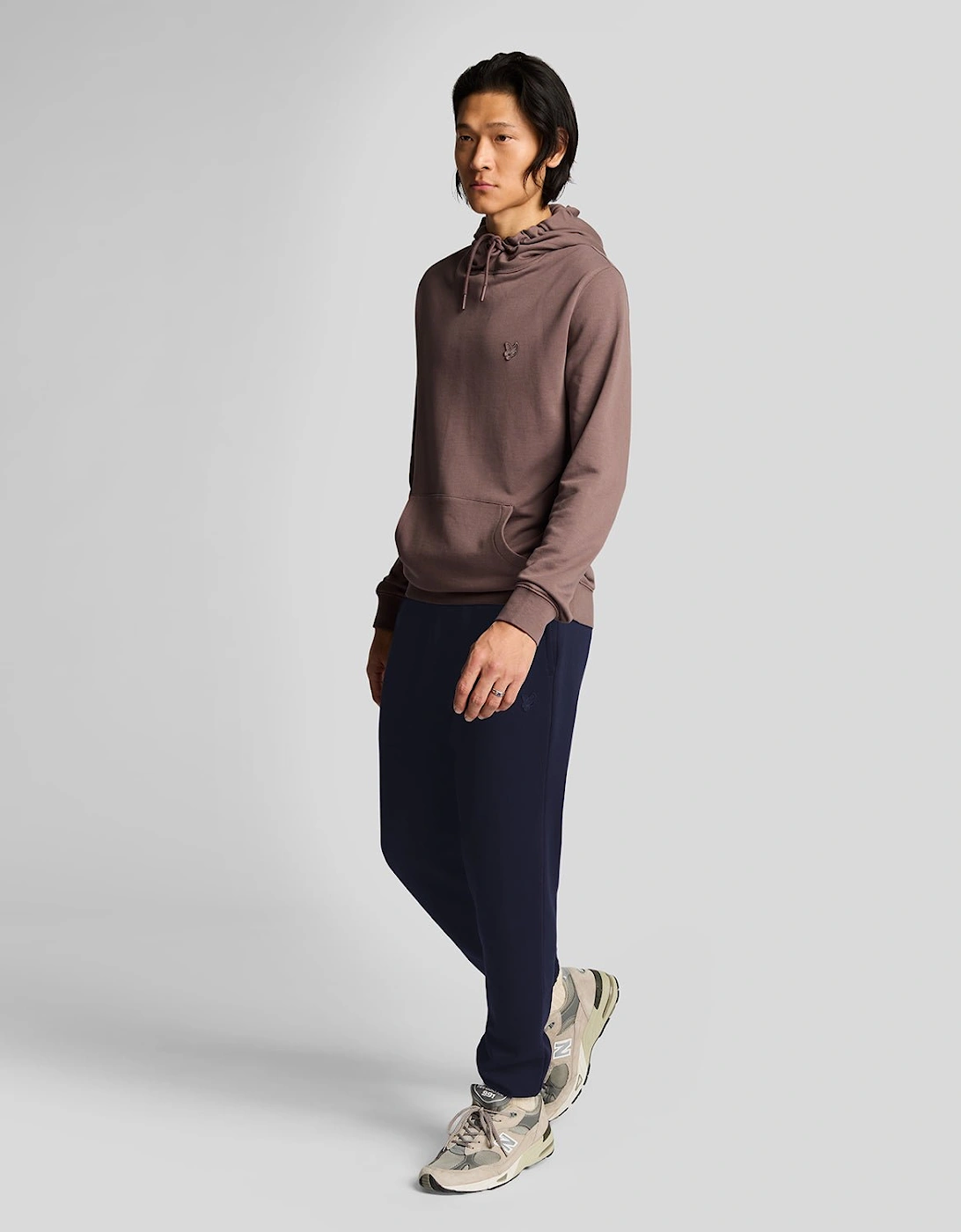 Lyle And Scott Men's Superfine Cotton Slim Joggers - Navy - Size: 35/34/32