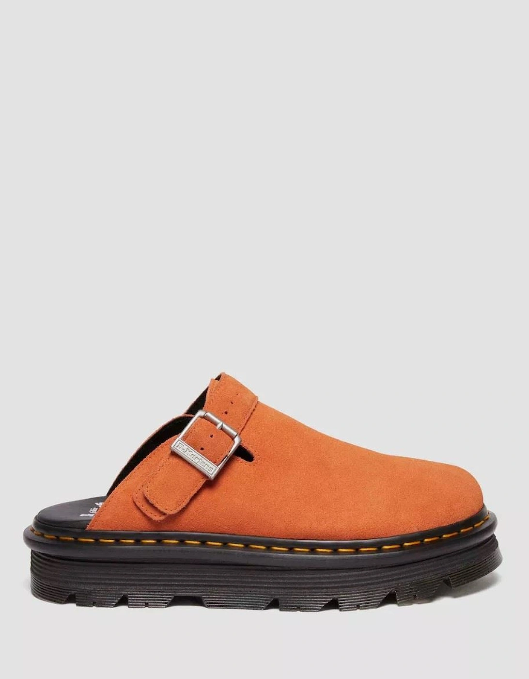 Dr. Martens Zebzag EH Suede Orange Zest Mule