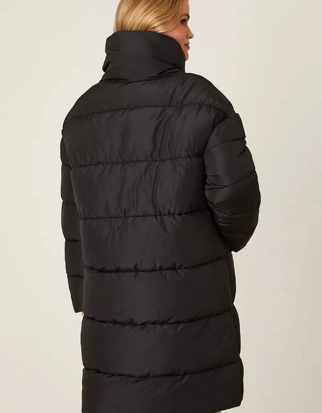 Womens/Ladies Longline Padded Maternity Coat