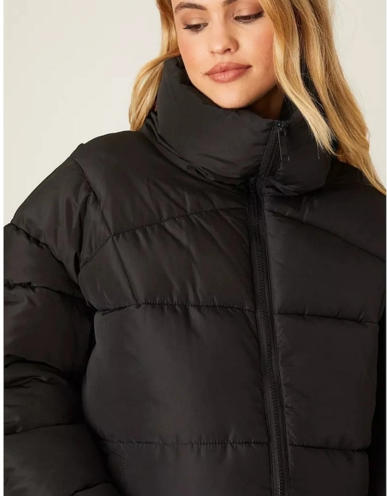 Womens/Ladies Longline Padded Maternity Coat