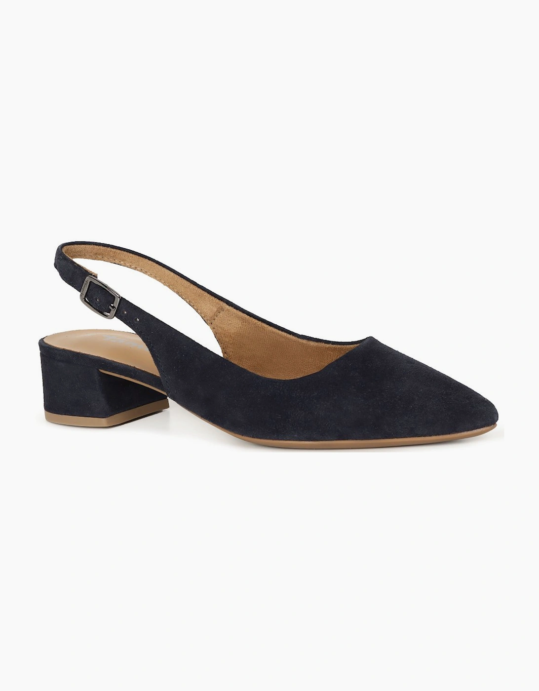 Tamaris Women's Navy Magnolia Slingback Court Shoes  4 Size 4