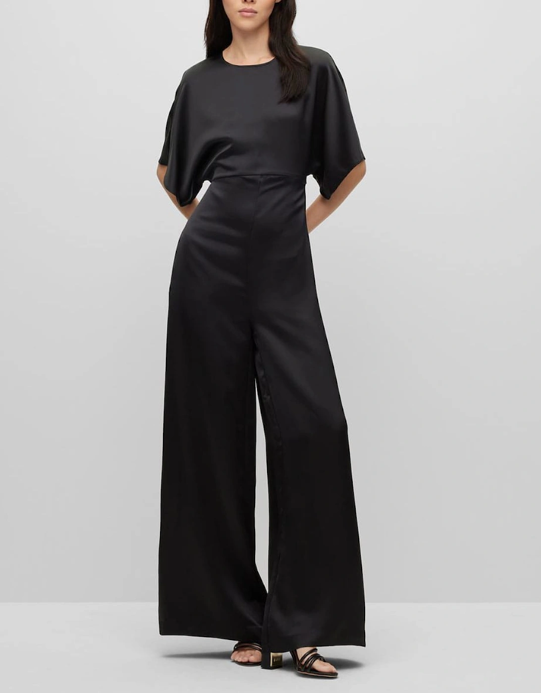 Hugo Boss Women's Dasimera Jumpsuit - Black - Size: 6