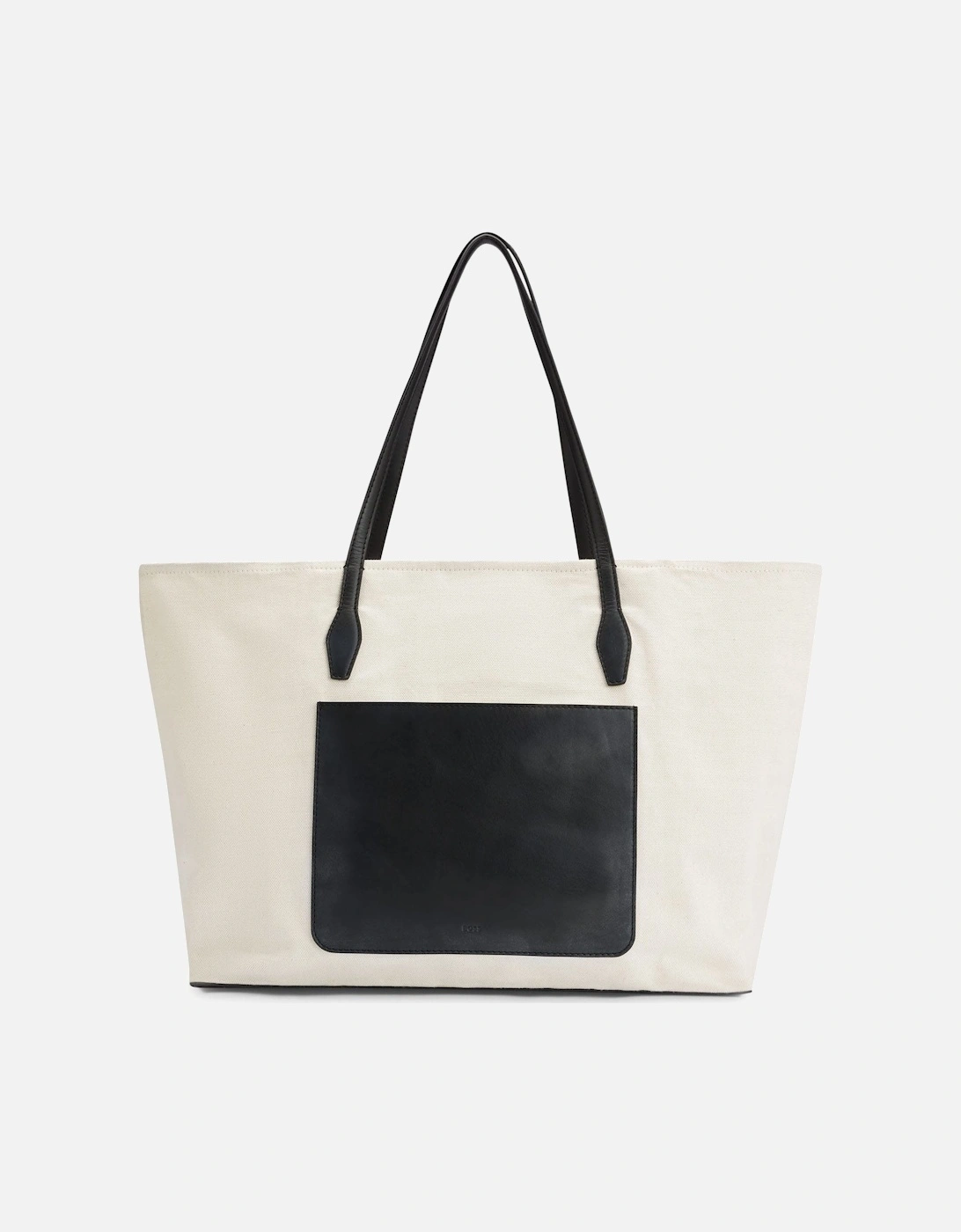 NAOMI X BOSS Leather-Trimmed Shopper Bag