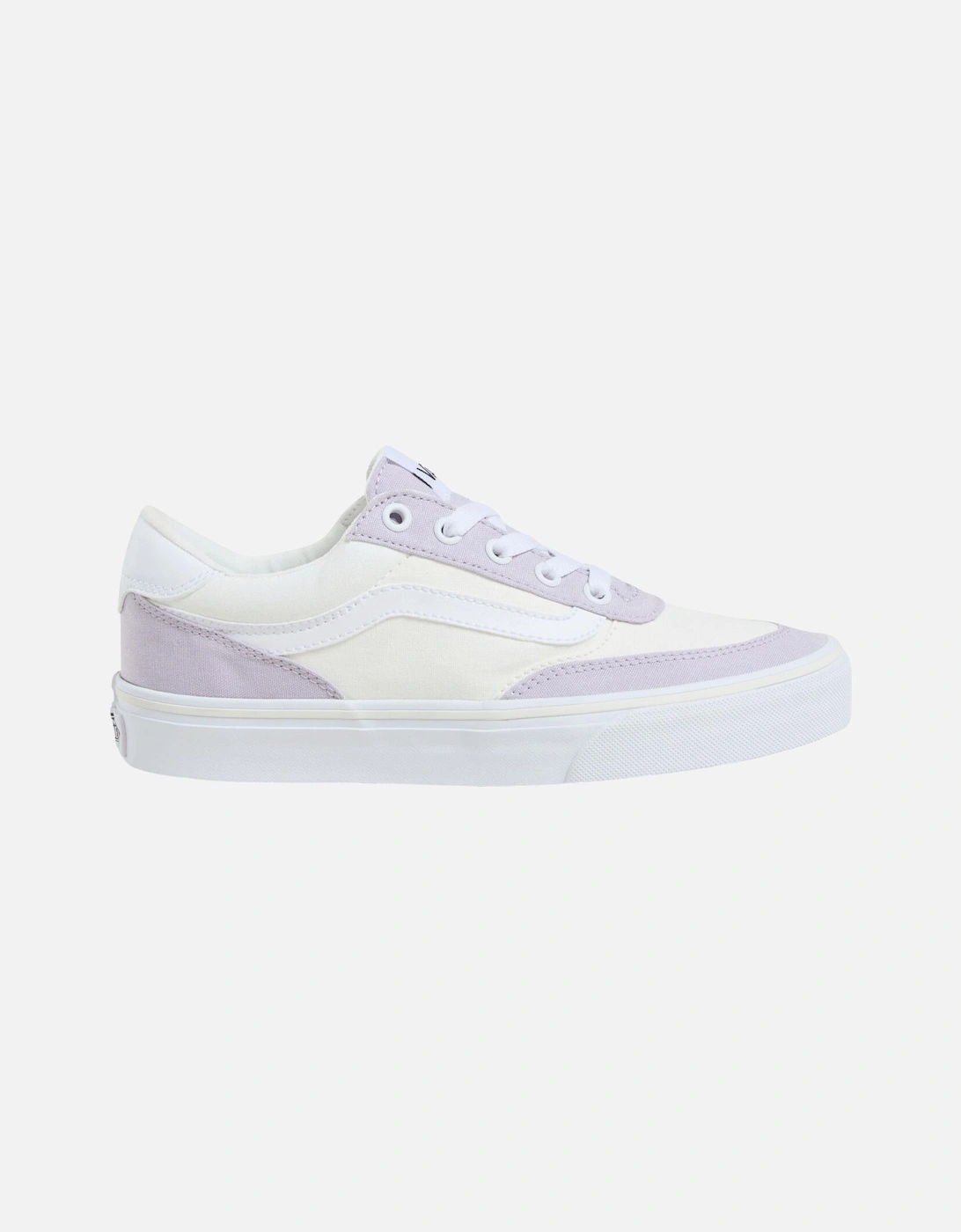 Womens Brooklyn Ls Suede/Canvas Trainers, 2 of 1