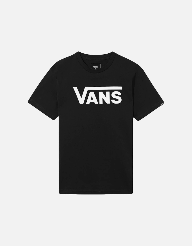 Kids Classic Cotton T-Shirt - Black/White