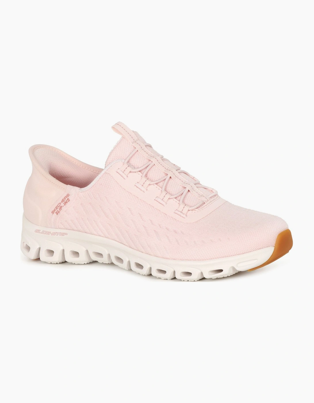 Skechers Women's Pink Glide Step Slip In Trainers - Size: 7