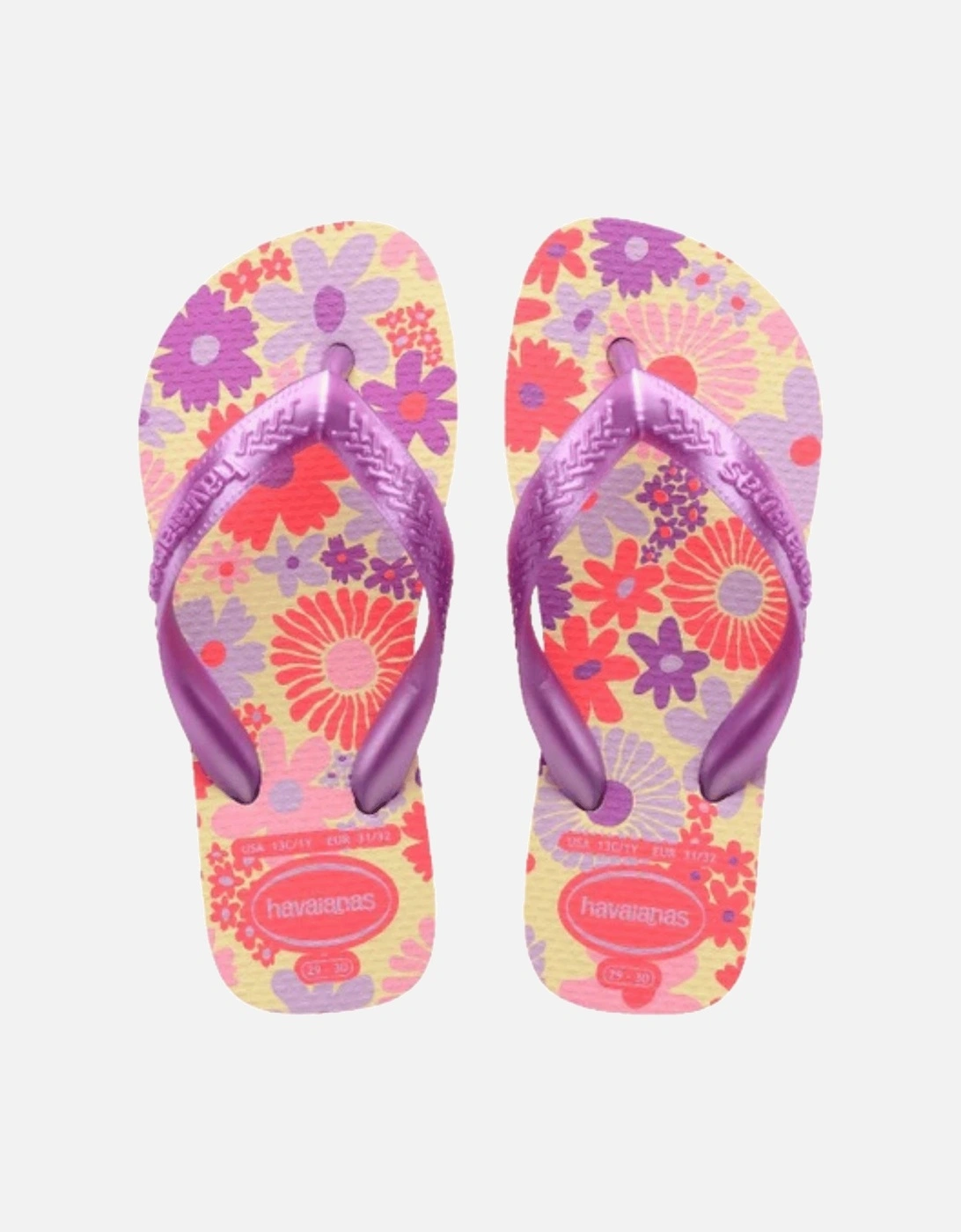 Kids Flores Flip Flops, 2 of 1