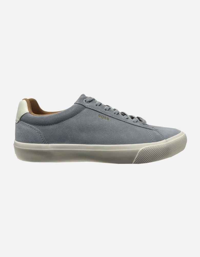 Men's Grey Suede Aiden Tenn Trainers