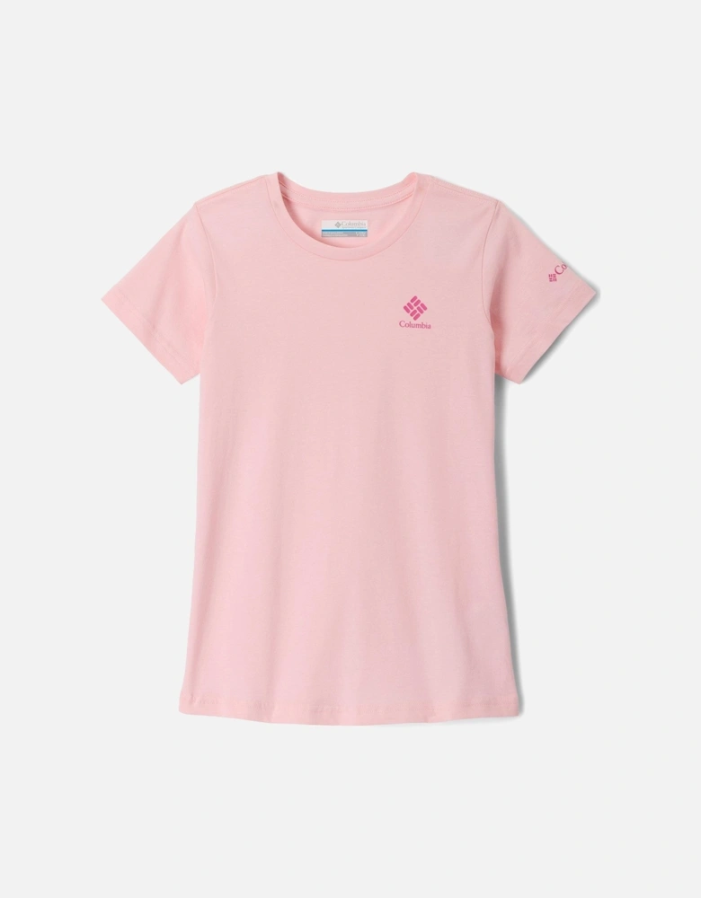 Girls Mission Lake Short Sleeve Graphic T-Shirt - Pink